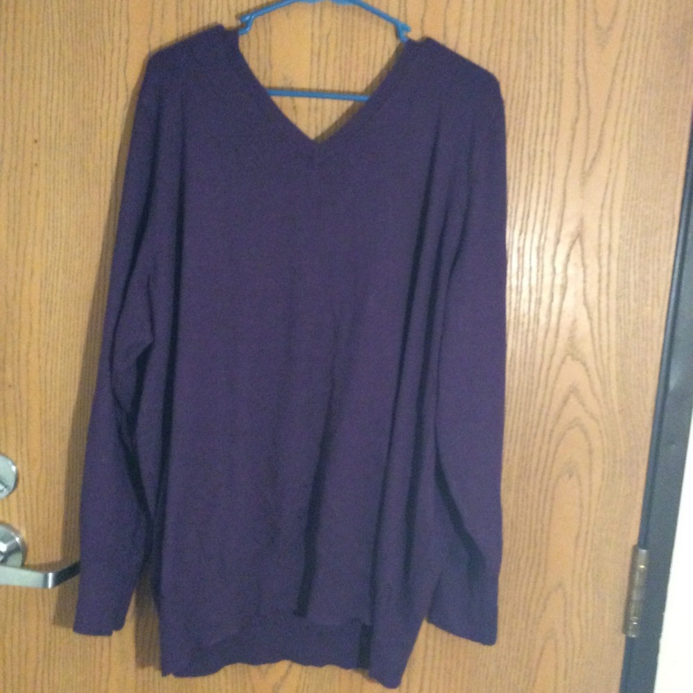 Lane bryant women’s purple sweater 22/24